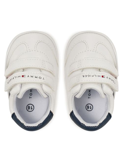 STRIPE SNEAKER BASSA VELCRO TOMMY HILFIGER | 33831 1433/X336